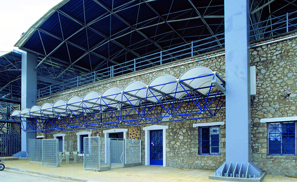 FOOTBALL STADIUM OF APOLLON SMIRNIS RIZOUPOLI ATHENS