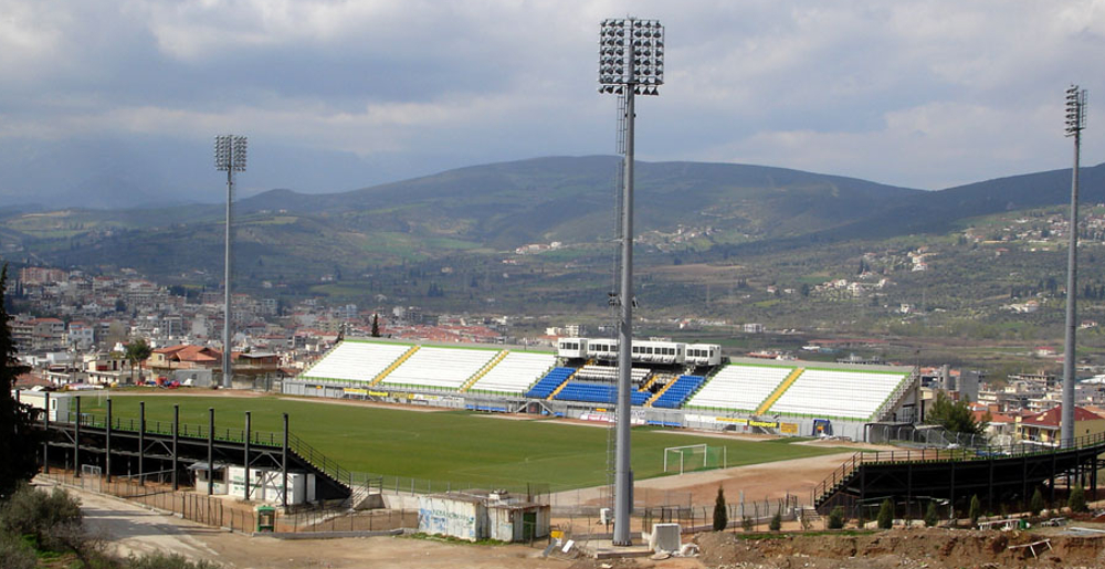 MUNICIPAL FOOTBALL STADIUM LIVADIA GREECE